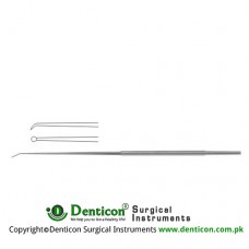Rhoton Micro Dissector Round Shaped Stainless Steel, 18.5 cm - 7 1/4" Diameter 1.0 mm Ø